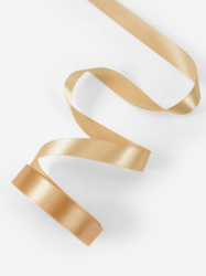 Изображение Лента атласная, 20 мм × 23 ± 1 м, цвет шампань №123